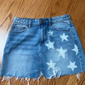 BDG jean skirt
